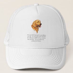 Boné Lembrança do Golden Retriever