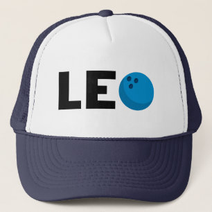 Boné Leo bowling trucker hat