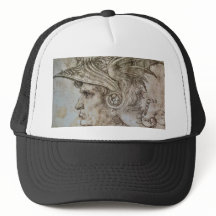 Leonardo Helmeted Warrior Trucker Hat