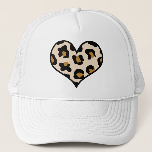 Boné Leopard Heart (Frente)