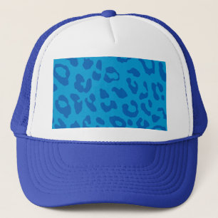 Boné Leopard Print Pale Blues