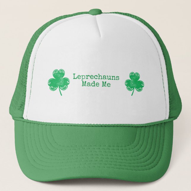 Boné Leprechauns Me Fez (Frente)