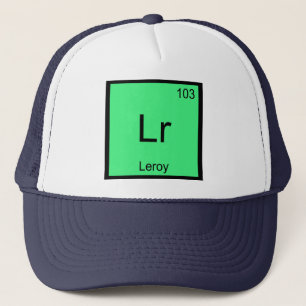 Boné Leroy Nome Elemento Químico Tabela Periódica