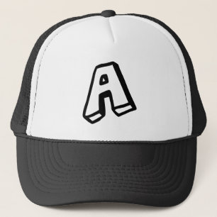 Boné Letra "A"