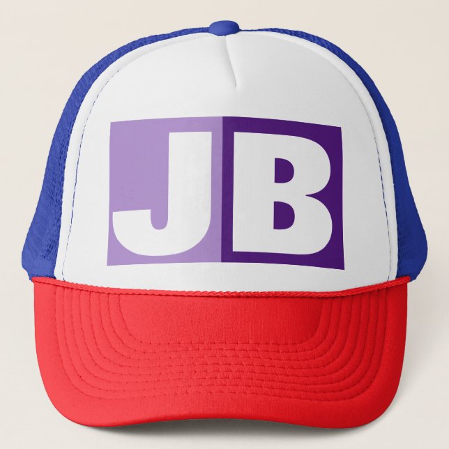 Boné Letras iniciais do Monograma (Frente)