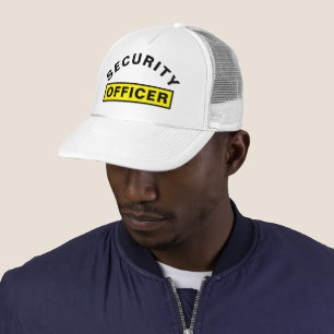 Boné Letreiro de Oficial de Segurança Personalizável Br