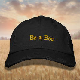 Boné Lettering Be-a-Bee in Yellow