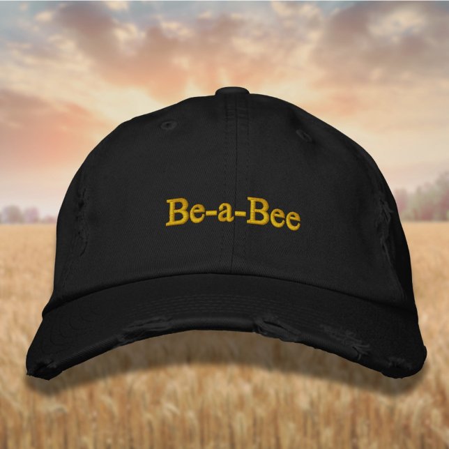Boné Lettering Be-a-Bee in Yellow (Criador carregado)