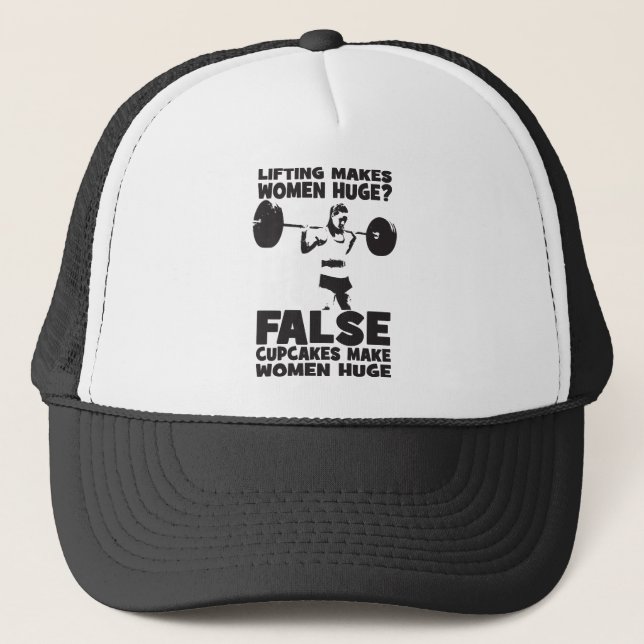 Boné Levantamento Faz As Mulheres Imensas? FALSE. Cupak (Frente)