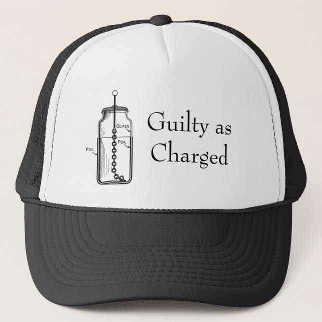 Boné Leyden Jar Guilty foi acusado (Frente)