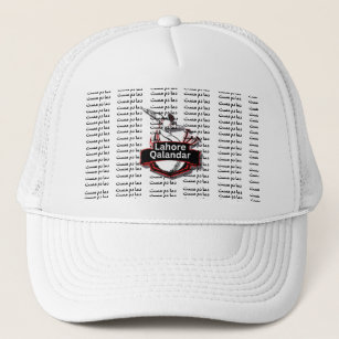 Boné Lhore qalanders White Trucker Hat