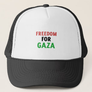 Boné Liberdade para Gaza Genocídio