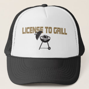 Boné Licença para Grill