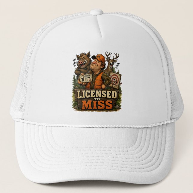 Boné Licensed To Miss (Frente)