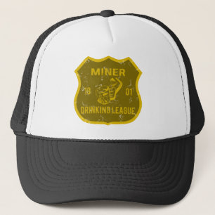 Boné Liga do bebendo do mineiro