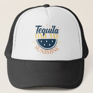 Boné Limão De Tequila E Brilho