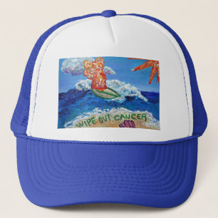 Boné Limpar Cancer Angel Hat