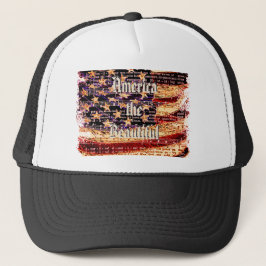 Boné Lindo chapéu patriótico America-WBK