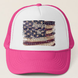 Boné Lindo chapéu patriótico America-WP