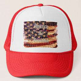 Boné Lindo chapéu patriótico America-WR
