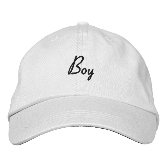 Boné Lindo Rapaz Jovem Bela Lindo Branco Chapéu de Cor  (Frente)