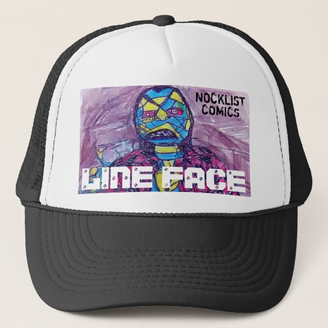 BONÉ LINE FACE NOCKLIST COMICS (Frente)