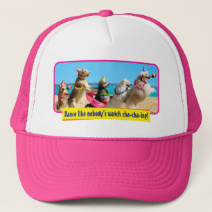 Boné Linha Conga de Festa de aniversário de Cães