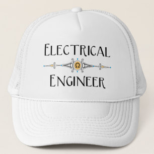 Boné Linha Decorativa de Engenheiro Elétrico 