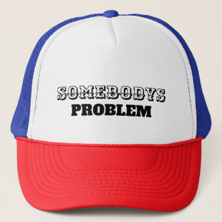 Boné Linha do problema de alguém