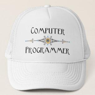 Boné Linha do Programador do Computador