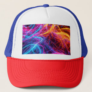 Boné Linhas Neon