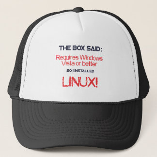 Boné Linux é melhor