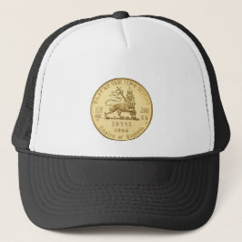 Boné Lion of Judah - Haile Selassie Trucker Cap -
