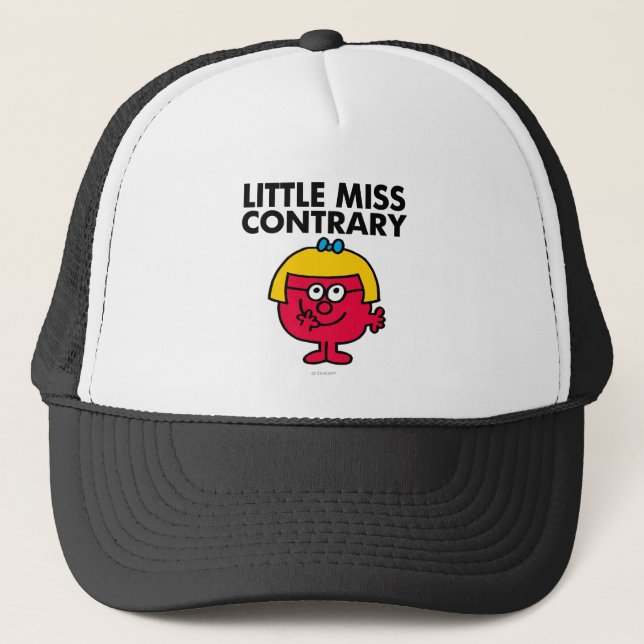 Boné Little Miss Contrary (Frente)