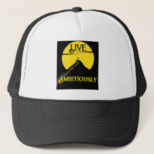 Boné Live Ambiciosamente Trucker Hat