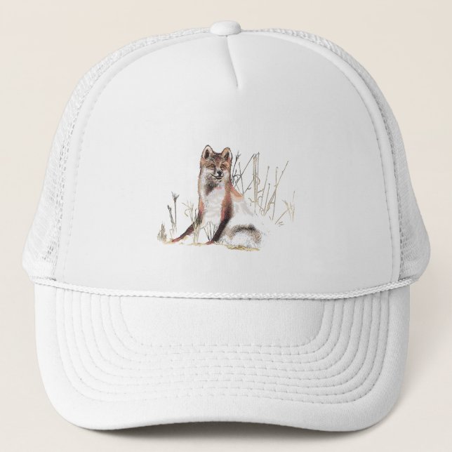 Boné Lobo de inverno (Frente)