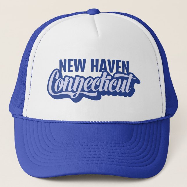 Boné Localização Personalizada Connecticut (Frente)