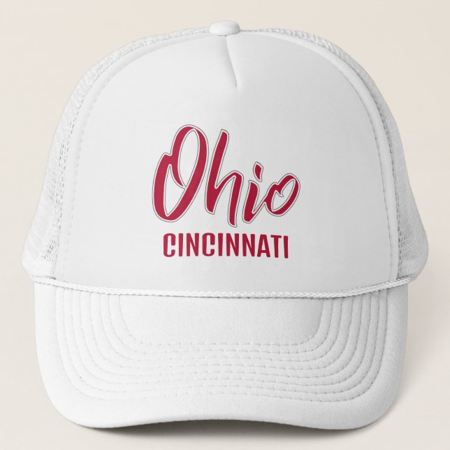 Boné Localização Personalizada Ohio (Frente)