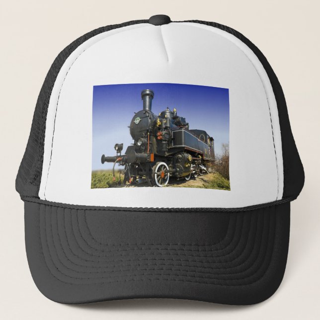 Boné locomotiva de vapor velha (Frente)
