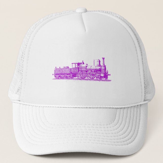 Boné Locomotiva - Roxo (Frente)