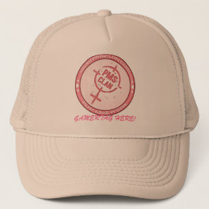 Boné Logotipo 2 do rosa do chapéu de PMS