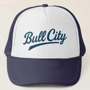 Boné Logotipo Bull City Script - Durham North Carolina