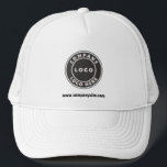 Boné Logotipo comercial e funcionário da empresa person<br><div class="desc">Adicione o logotipo e a identidade de marca da sua empresa a este chapéu de caminhoneiro, assim como o seu endereço ou slogan do site, clicando no botão "Personalizar" acima. Esses chapéus de caminhoneiro que podem ser marcas podem anunciar sua empresa enquanto os funcionários os vestem e dobram como uma...</div>
