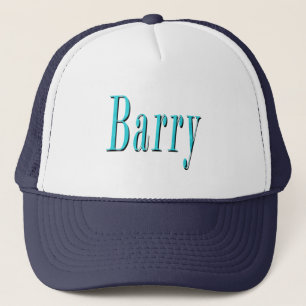Boné Logotipo conhecido azul de Barry,