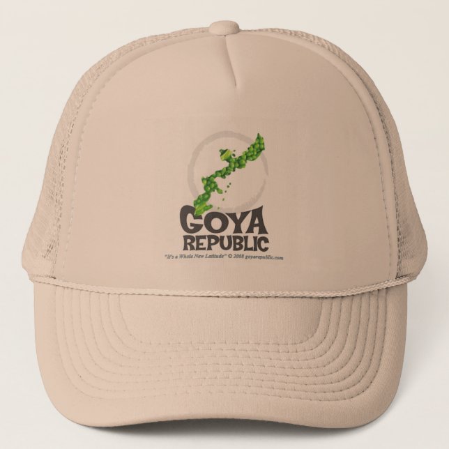 Boné Logotipo corajoso da república de Goya (Frente)
