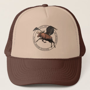 Boné Logotipo da Aviação Moose Voadora