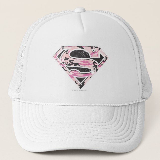 Boné Logotipo da Camouflage da Supergirl (Frente)