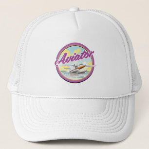 Boné logotipo de avião anfíbio Aviator