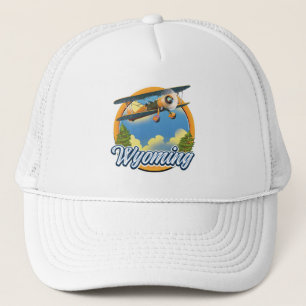 Boné logotipo de desenho animado de Wyoming
