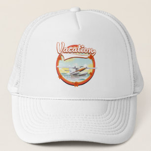 Boné logotipo de férias